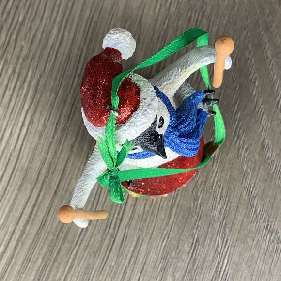 Danbury Mint The Baby Animal Ornaments Penguin W/ Drum & Drumsticks - Picture 5 of 8